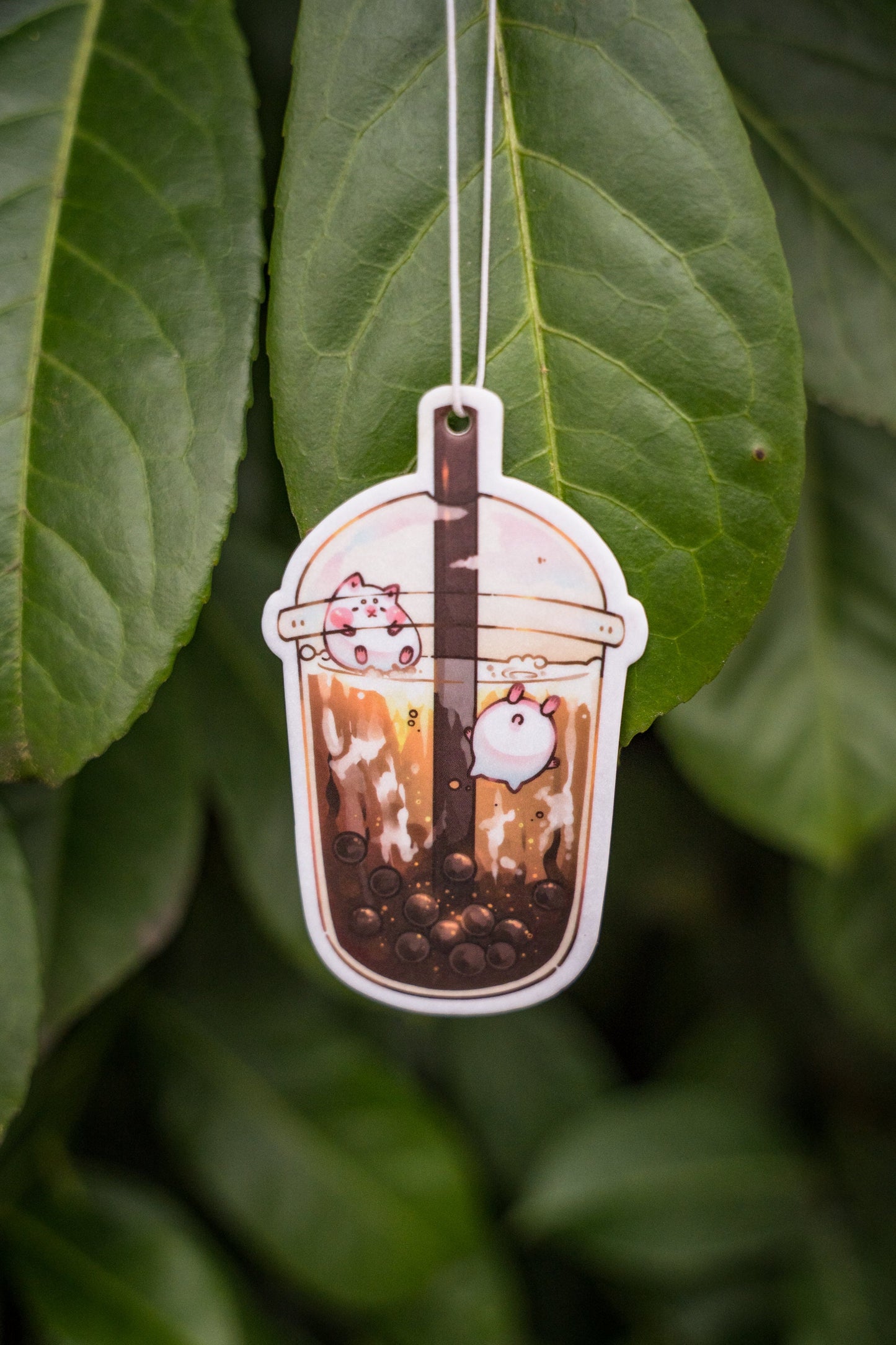 Boba air freshener | Bubble tea air freshener | Cinnamon air freshener | Cute air freshener | Car scent diffuser