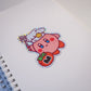 Anime bear sticker book | Reusable sticker book | Cute sticker book